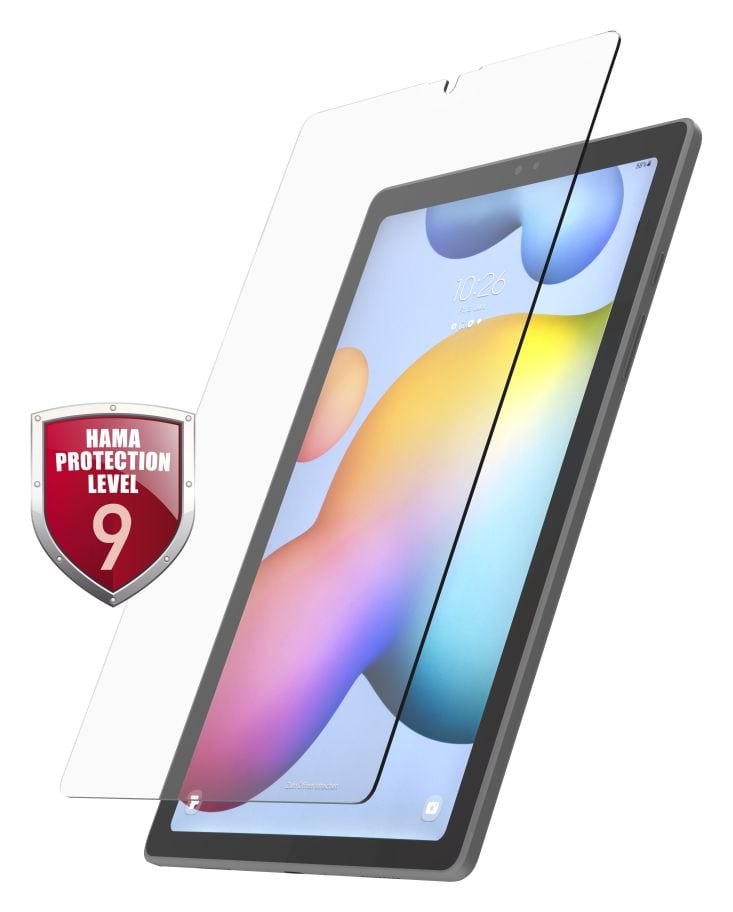 216360 Premium Displayschutzglas Klare Bildschirmschutzfolie aus gehärtetes Glas 9H für Samsung Galaxy Tab S6 Lite 10.4" 20/22 bis 26,4 cm (10.4") Kratzresistent  (Transparent) 