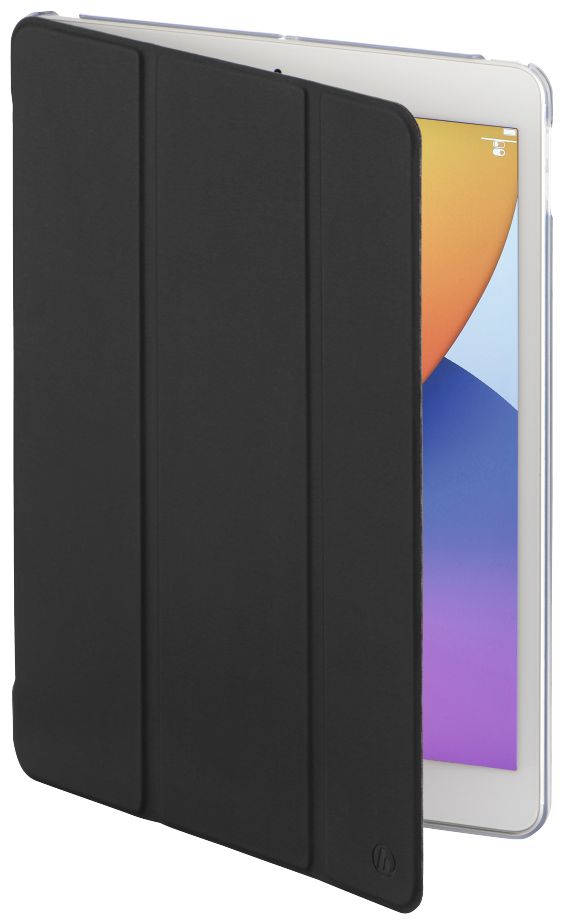 216401 Fold Clear Flip case aus Kunststoff für Apple iPad 10.2" (2019/2020) bis 25,9 cm (10.2") Staubresistent, Kratzresistent mit Magnetverschluss (Schwarz, Transparent) 