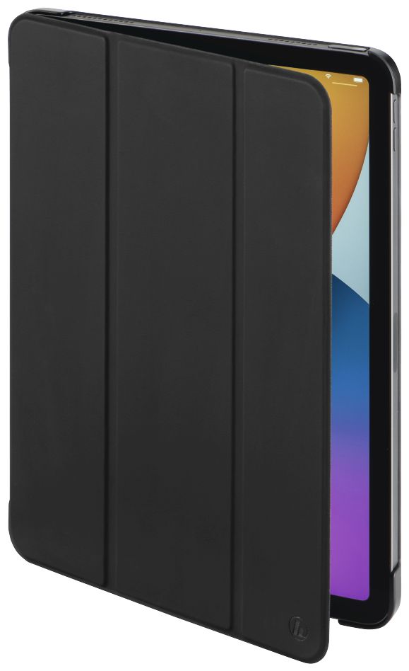 216408 Fold Flip case aus Kunststoff für Apple iPad Air 10.9" (4. Gen./2020) bis 27,7 cm (10.9") Staubresistent, Kratzresistent mit Magnetverschluss (Schwarz) 