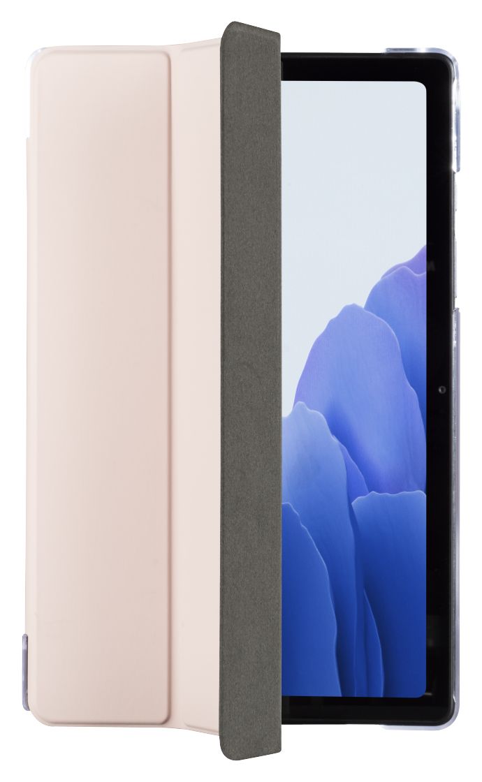 216422 Fold Clear Flip case aus Kunststoff für Samsung Galaxy Tab A7 10.4" bis 26,4 cm (10.4") Staubresistent, Kratzresistent mit Magnetverschluss (Pink, Transparent) 