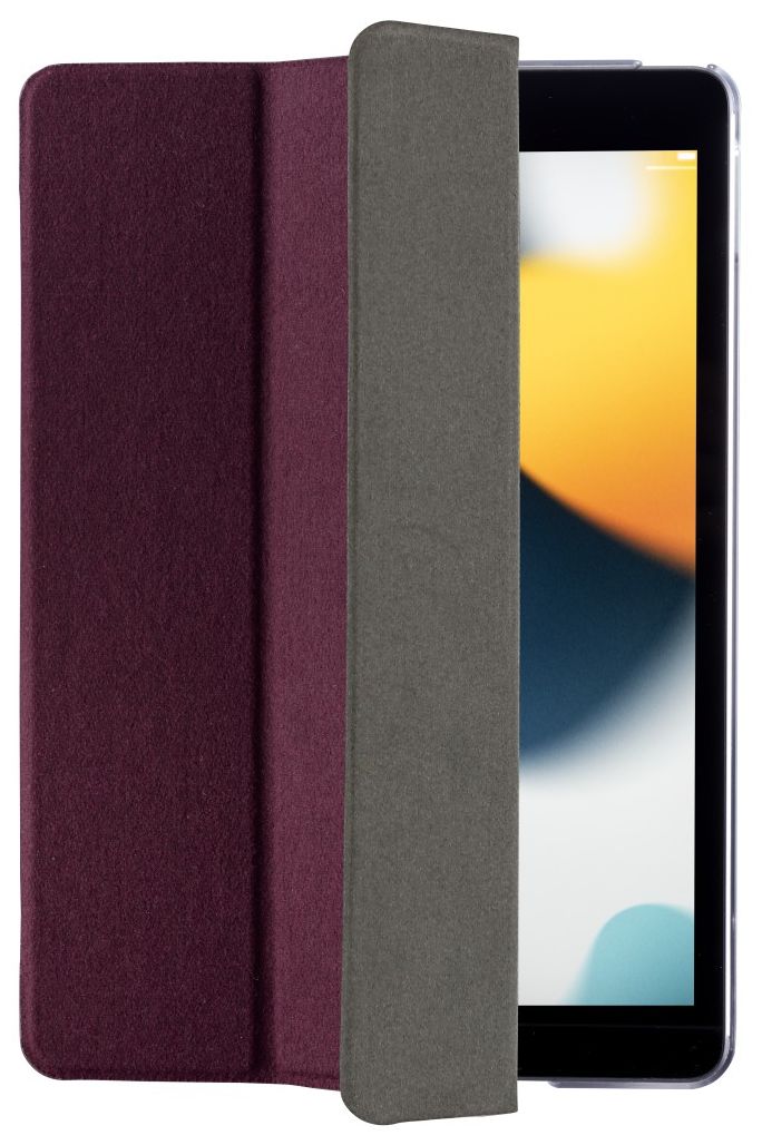 217165 Palermo Folio aus Kunststoff für Apple iPad 10.2" (2019/ 2020/2021) bis 25,9 cm (10.2") Schmutzabweisend, Staubresistent, Kratzresistent (Bordeaux) 
