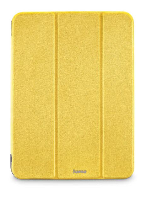 217255 Velvet Folio aus Kunststoff für Apple iPad 10.9" (10th Gen.) bis 27,7 cm (10.9") Schmutzabweisend, Staubresistent, Kratzresistent (Gelb) 
