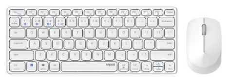 217380 9600M Büro Tastatur (Weiß) 