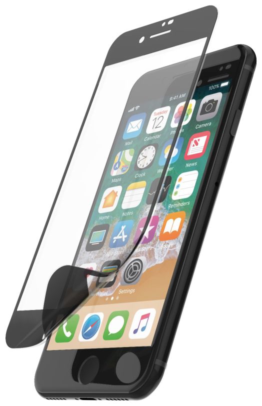 219892 Hiflex Eco Klare Bildschirmschutzfolie Kunststoff 9H für  Apple iPhone 7/8/SE 2020/SE 2022 Schlagfest, Kratzresistent, Schockresistent 
