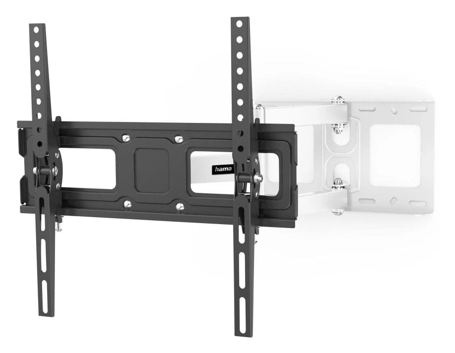 220856 Wandhalterung 180° schwenkbar bis 165,1 cm (65") 35 kg 0 bis 15° neigbar ausziehbar  (Schwarz/Weiß) 