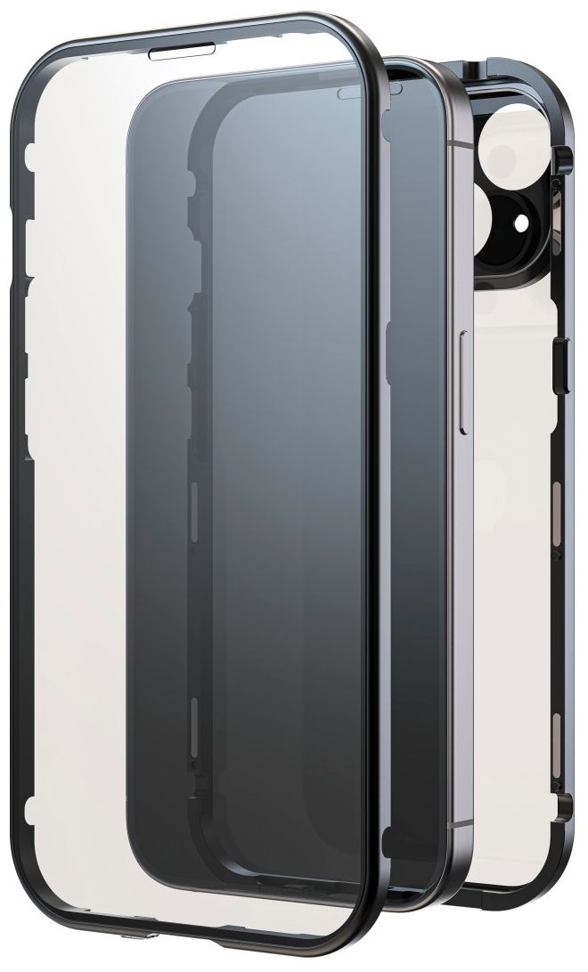 221253 Rückseiten-/Bildschirmschutz Metall, Kunststoff, Gehärtetes Glas 9H für  Apple iPhone 15 Kratzresistent 