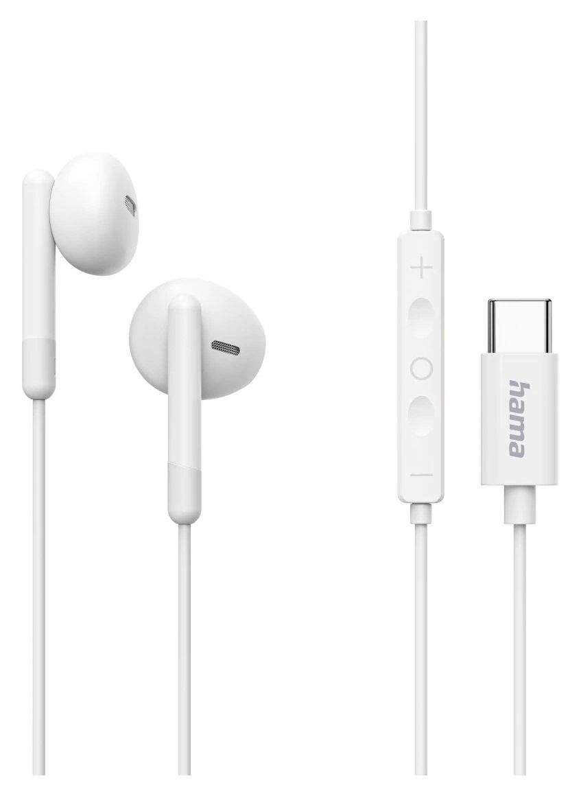 221786 Classy In-Ear Kopfhörer Kabelgebunden USB Typ-C  (Weiß) 