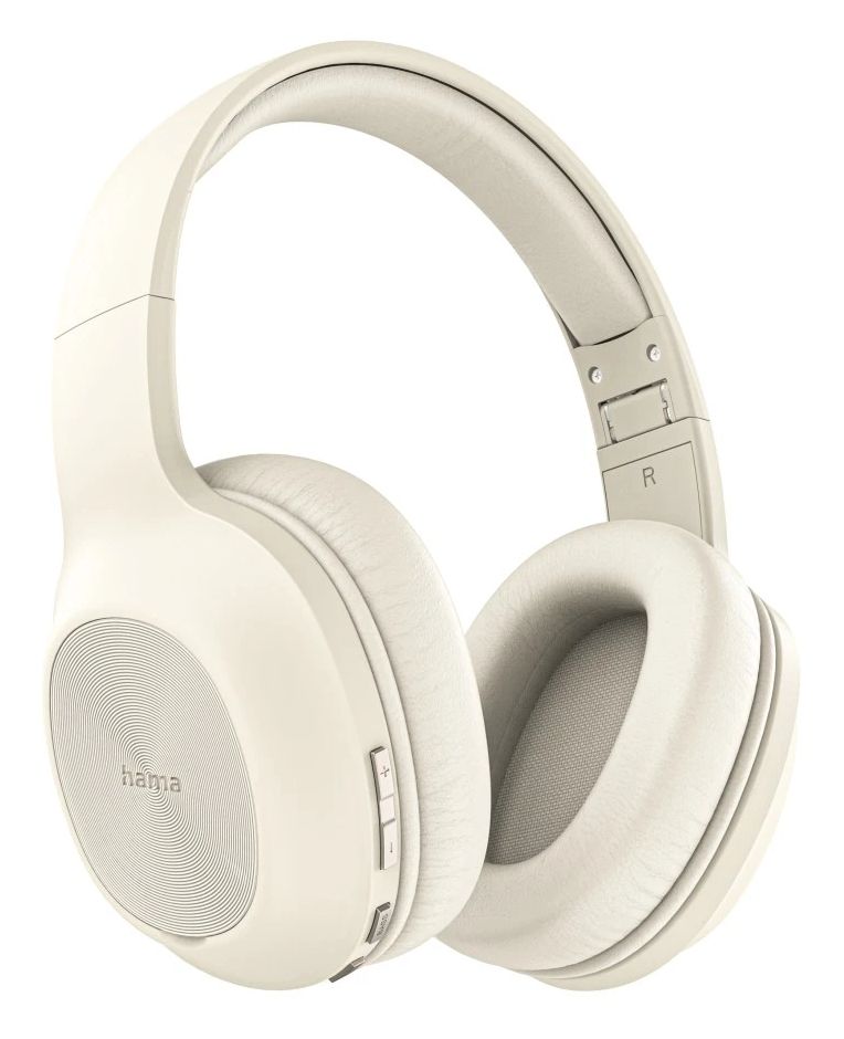 221822 Spirit Calypso X Over Ear Bluetooth Kopfhörer kabellos 60 h Laufzeit USB Typ-C  (Beige) 