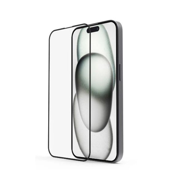 222719 Extreme Protect Klare Bildschirmschutzfolie gehärtetes Glas 10H für  Apple iPhone 15 Bruchfest, Schlagfest, Schlagfest, Kratzresistent, Splitterfrei, Schockresistent 