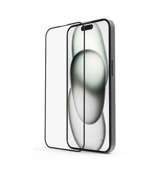 222720 Extreme Protect Klare Bildschirmschutzfolie gehärtetes Glas 10H für  Apple iPhone 15 Plus Bruchfest, Schlagfest, Schlagfest, Kratzresistent, Splitterfrei, Schockresistent 