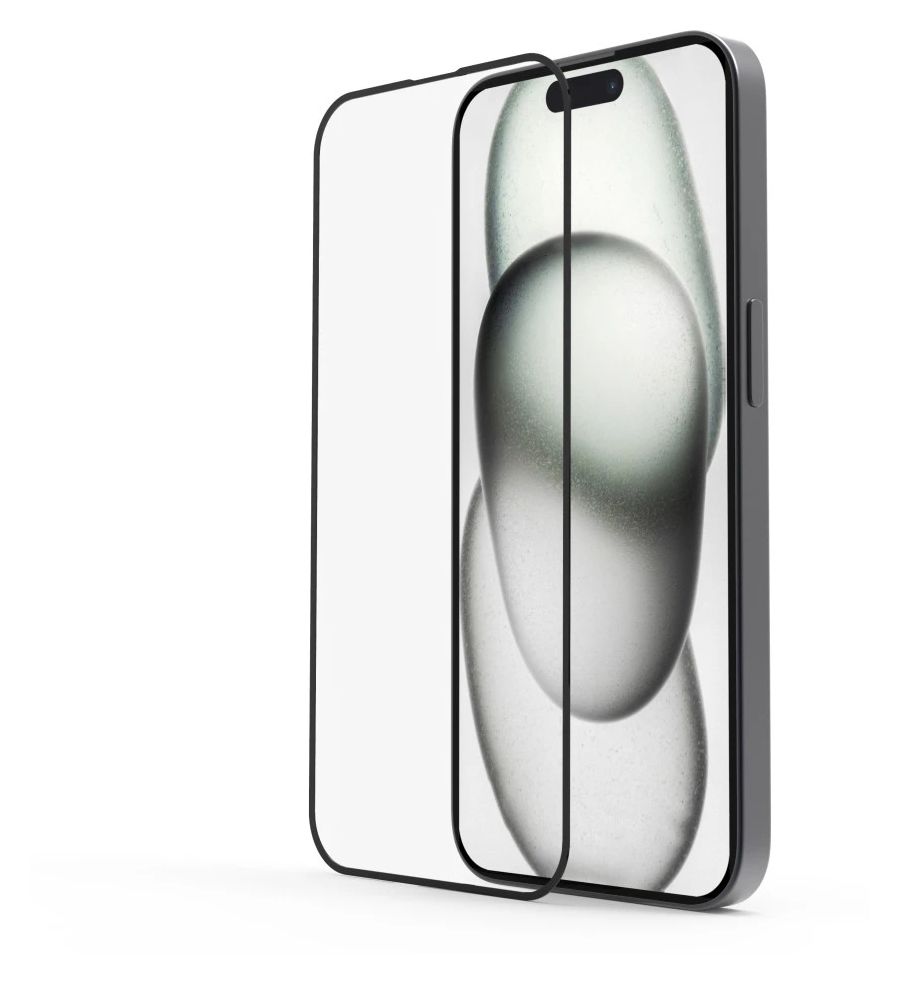 222785 Extreme Protect Klare Bildschirmschutzfolie Glas 10H für  Apple iPhone 16 Schlagfest, Schlagfest, Kratzresistent, Splitterfrei, Schockresistent 