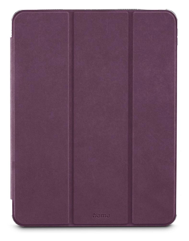 227021 Extreme Protect Folio aus Mikrofaser, Samt für Apple iPad Pro 11" (2024) bis 27,9 cm (11") Kratzresistent, Schockresistent mit Magnetverschluss (Bordeaux, Transparent) 