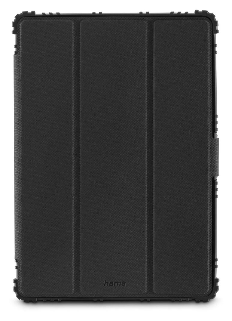 227091 Protection Folio aus Polycarbonat (PC), Polyurethan für Samsung Galaxy Tab A11+ / A9+ bis 27,9 cm (11") Schmutzabweisend, Staubresistent, Schlagfest, Kratzresistent, Schockresistent mit Magnetverschluss (Schwarz) 