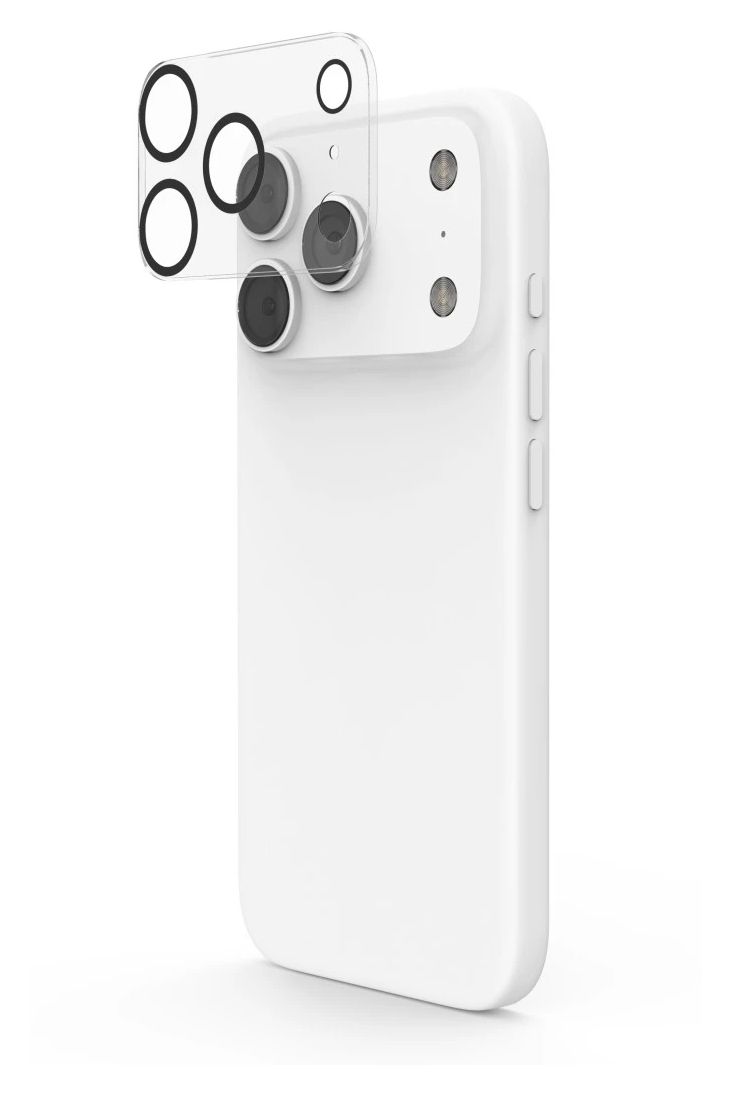 228570 Cam Protect Kameraobjektivschutz gehärtetes Glas 9H für  Apple iPhone 17 Pro Bruchfest, Fallbeständig, Schlagfest, Schlagfest, Kratzresistent, Splitterfrei, Stoßfest 