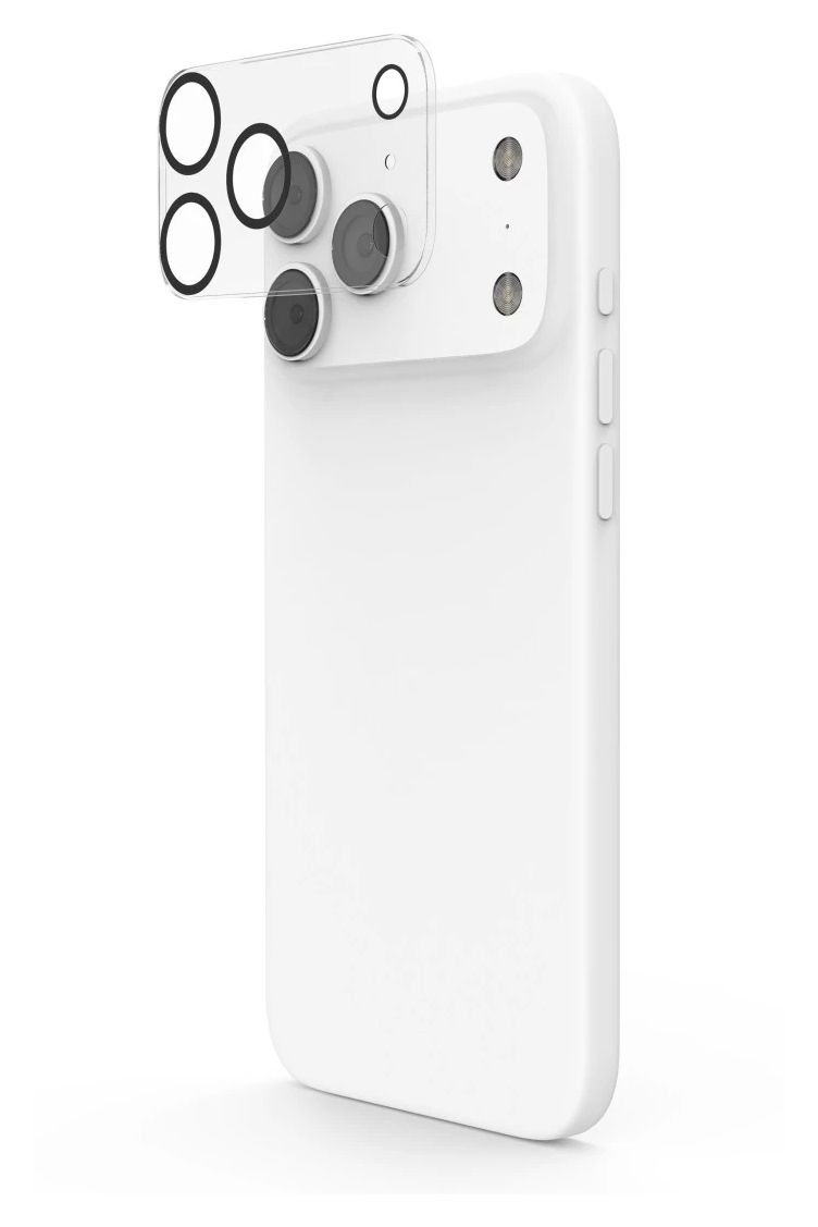 228571 Cam Protect Kameraobjektivschutz gehärtetes Glas 9H für  Apple iPhone 17 Pro Max Bruchfest, Fallbeständig, Schlagfest, Schlagfest, Kratzresistent, Splitterfrei 