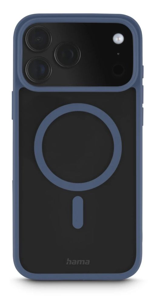 232419 Frame Protect Cover für Apple iPhone 17 Pro Max  (Blau, Transparent) 