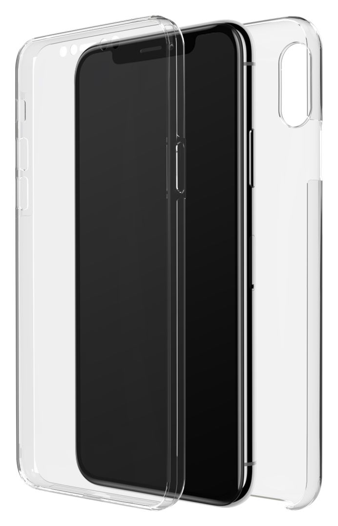 184762 360 Clear Cover für Apple Apple iPhone X/Xs (Transparent) 