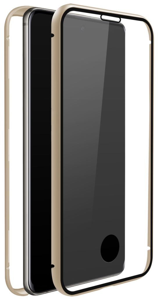 187192 360° Glass Cover für Samsung Samsung Galaxy A71 (Gold) 