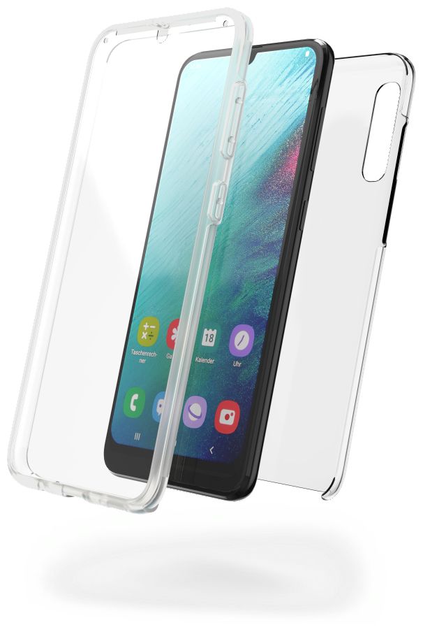 187467 360° Protection Cover für Samsung Galaxy A50+ (Transparent) 