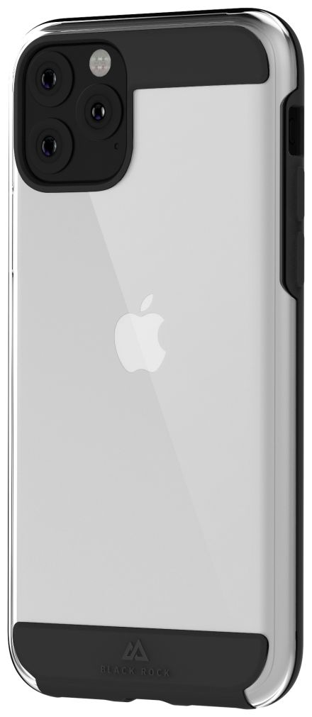 186970 Air Robust Cover für Apple iPhone 11 Pro (Schwarz, Transparent) 