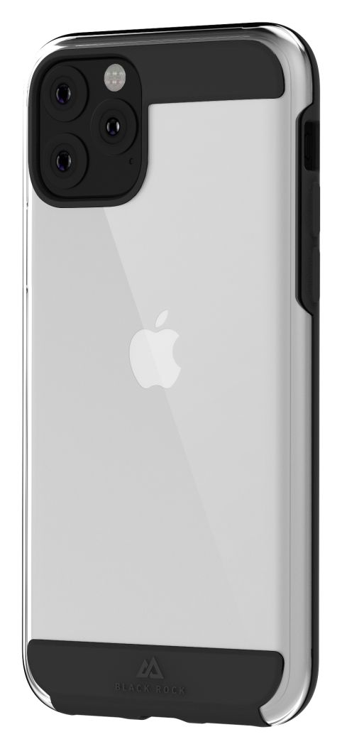 186993 Air Robust Cover für Apple iPhone 11R (Schwarz, Transparent) 