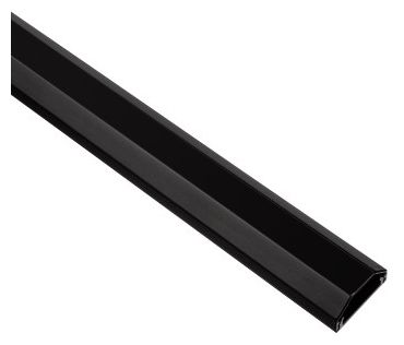 Aluminium Cable Duct, black  