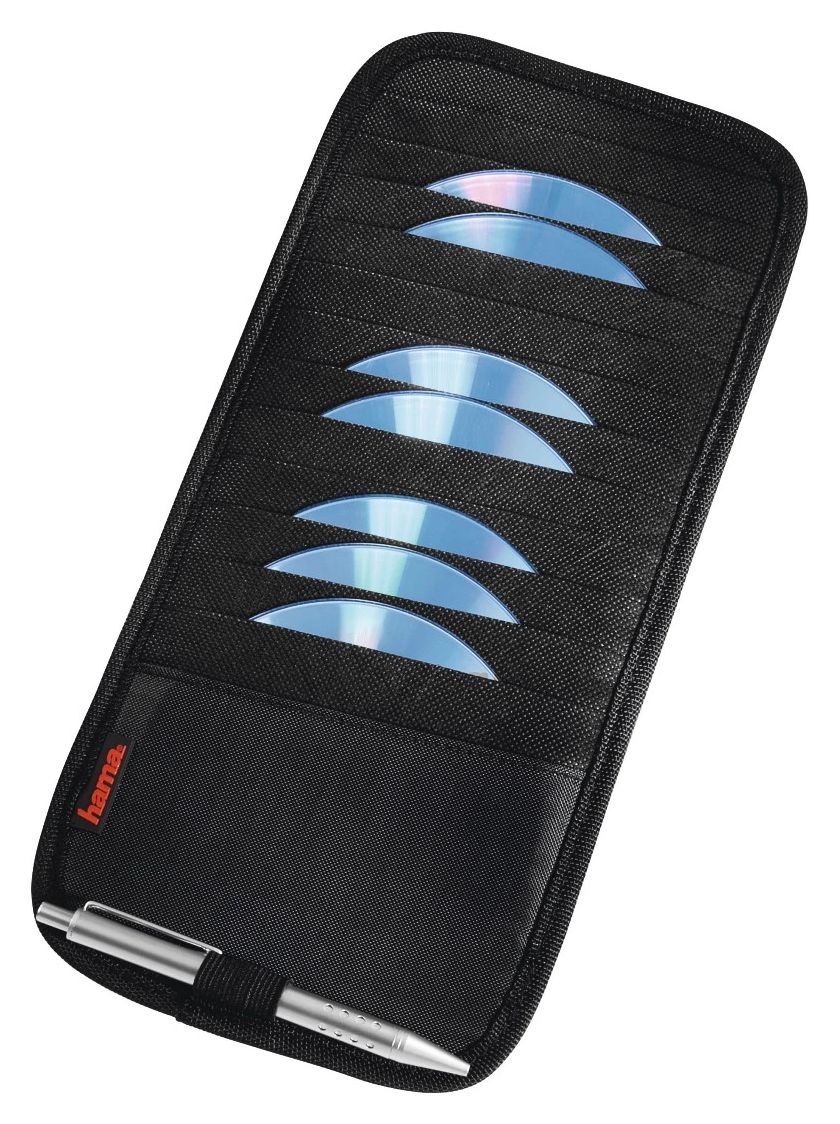Automotive Sun Visor Case, 12 CDs 