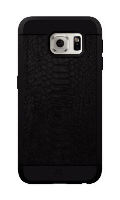 176050 Snake Cover für Samsung Galaxy S6 (Schwarz) 