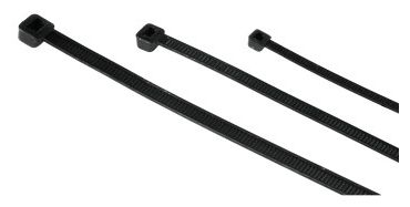 Cable Tie Set, 150 pieces, self-securing, black 
