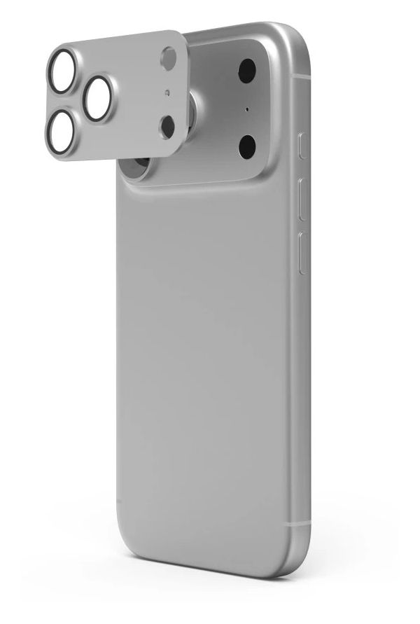 233327 Cam Protect Pro Kameraobjektivschutz Gehärtetes Glas, Aluminium 9H für  Apple iPhone 18 Pro Max Schlagfest, Kratzresistent, Schlagfest 