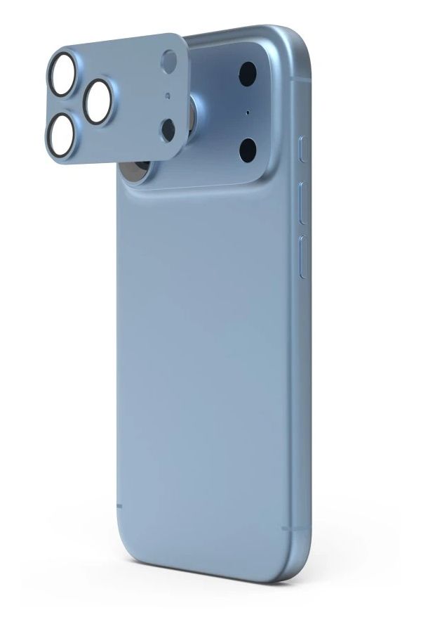 233328 Cam Protect Pro Kameraobjektivschutz Gehärtetes Glas, Aluminium 9H für  Apple iPhone 18 Pro Schlagfest, Kratzresistent, Schlagfest 