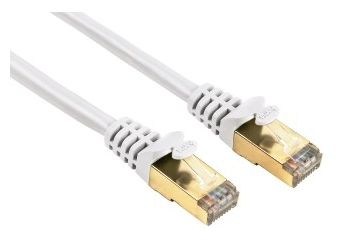 Cat5e Patch Cable STP, 0.5 m, white 
