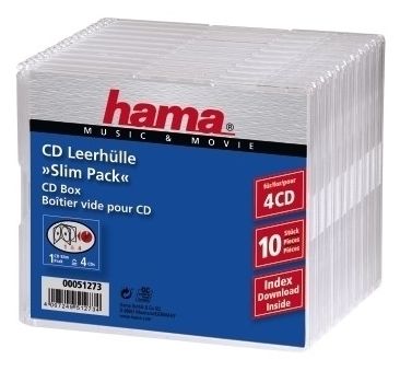 CD Slim Pack 4, pack 10 