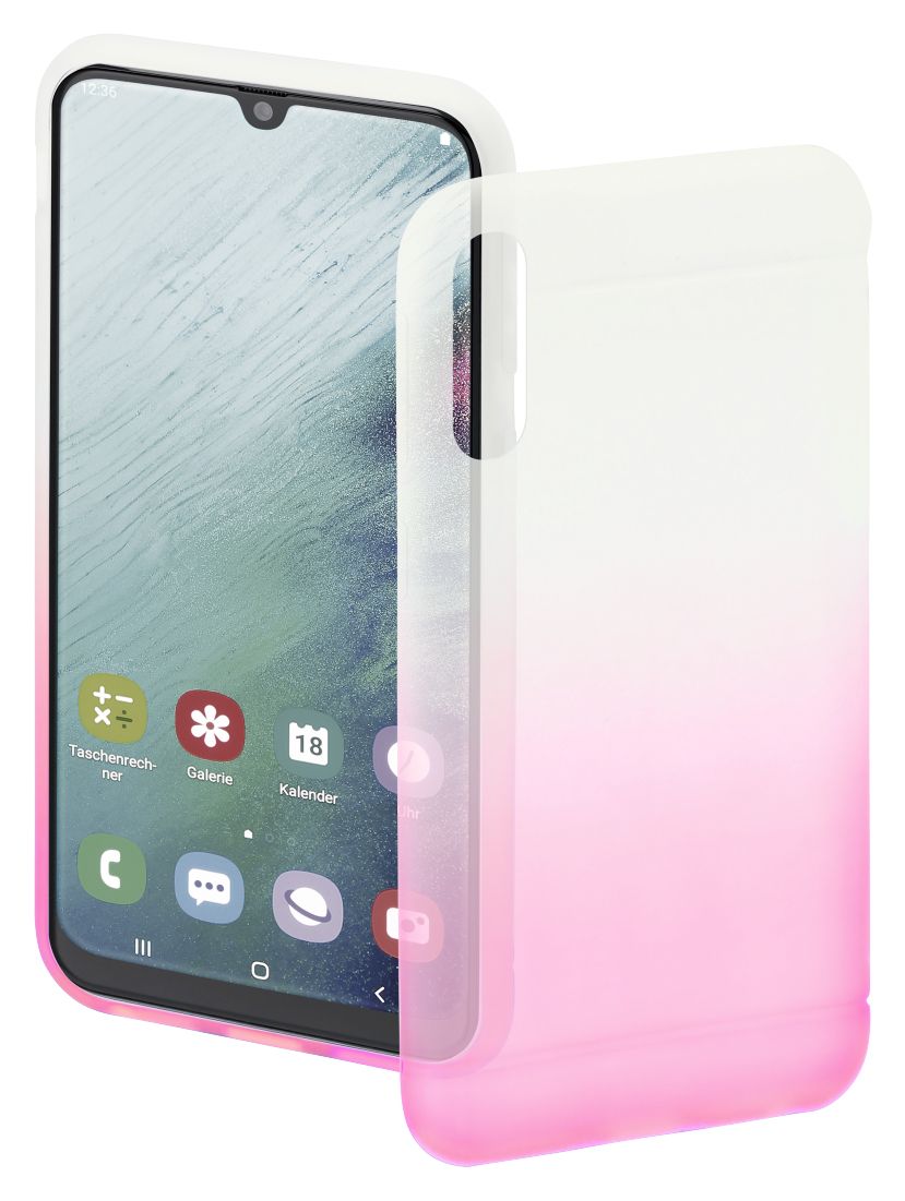 187438 Colorful Cover für Samsung Galaxy A50 (Pink, Transparent) 
