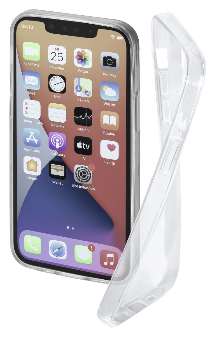 196938 Crystal Clear Cover für Apple iPhone 13 mini (Transparent) 