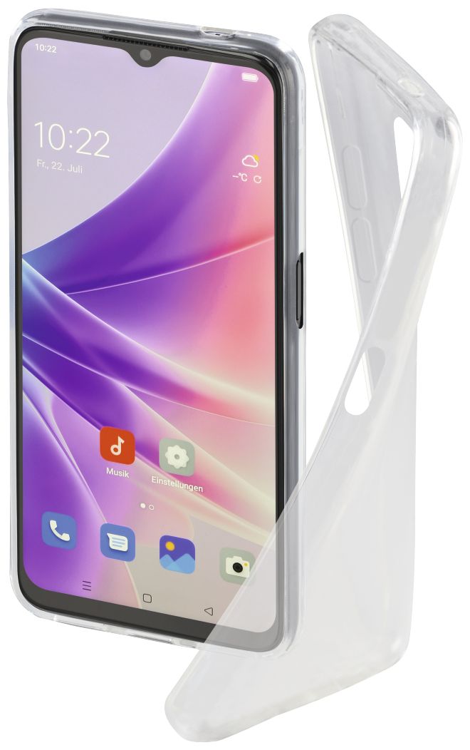 172380 Crystal Clear Cover für OPPO A77 5G (Transparent) 