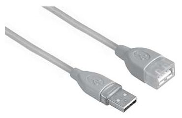 Extension Cable, USB A Plug - USB A Socket, 0,5 m 
