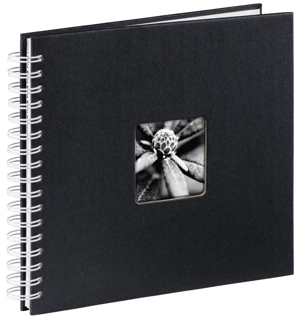 00001961 Spiral-Album "Fine Art" 28x24cm 50 weiße Seiten 
