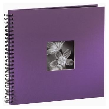 "Fine Art" Spiral Album, purple, 34x32/50 