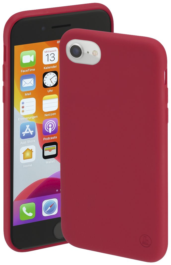 195326 Finest Feel Handyhülle für Apple iPhone 6/6s/7/8/SE 2020 Rot Cover für Apple iPhone 6/6s/7/8/SE 2020 (Rot) 