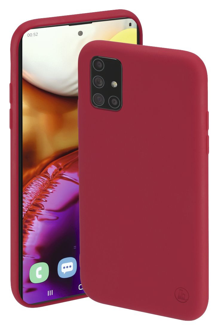 195337 Finest Feel Cover für Samsung Galaxy A71 (Rot) 