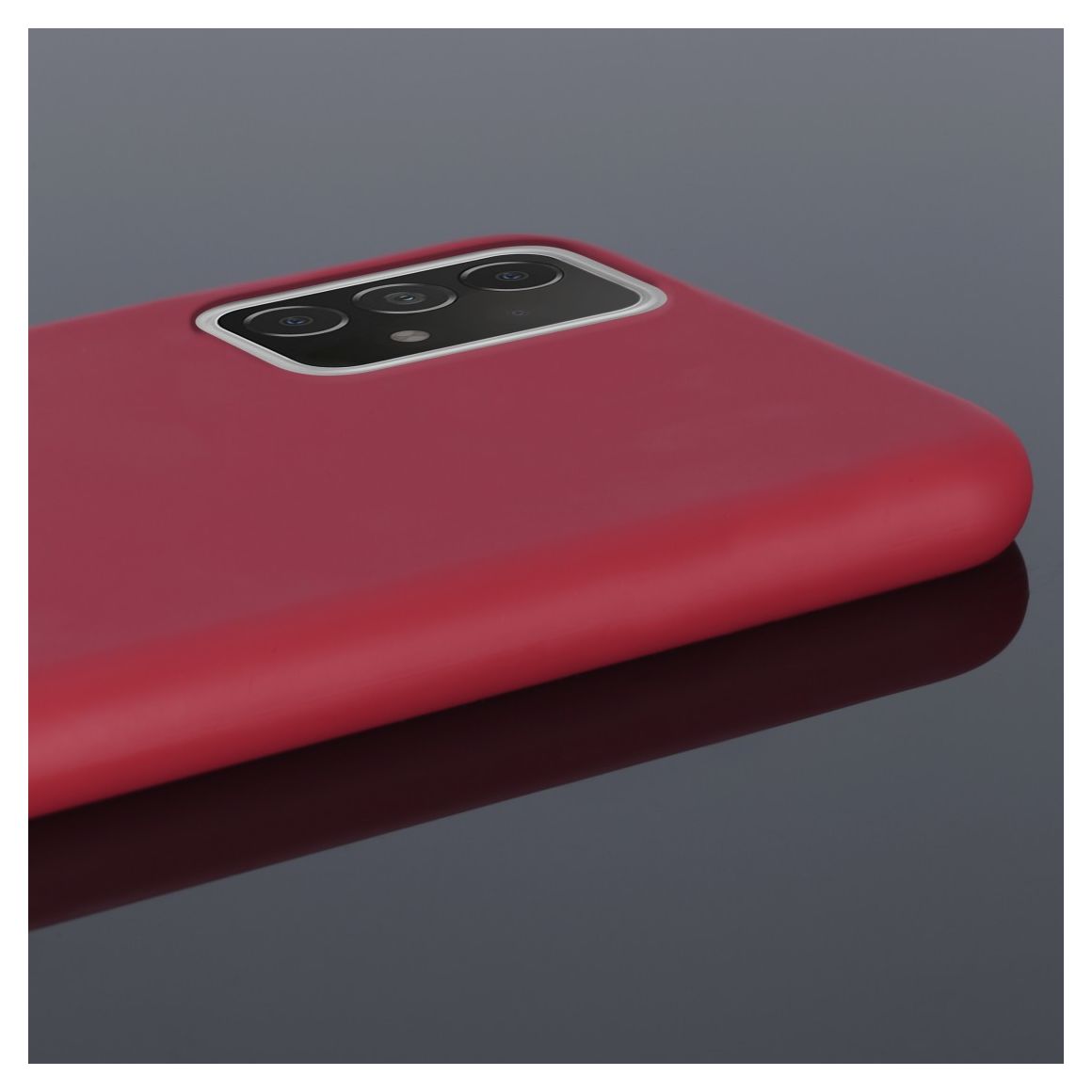 196748 Finest Feel Cover für Samsung Galaxy A52 (Rot) 