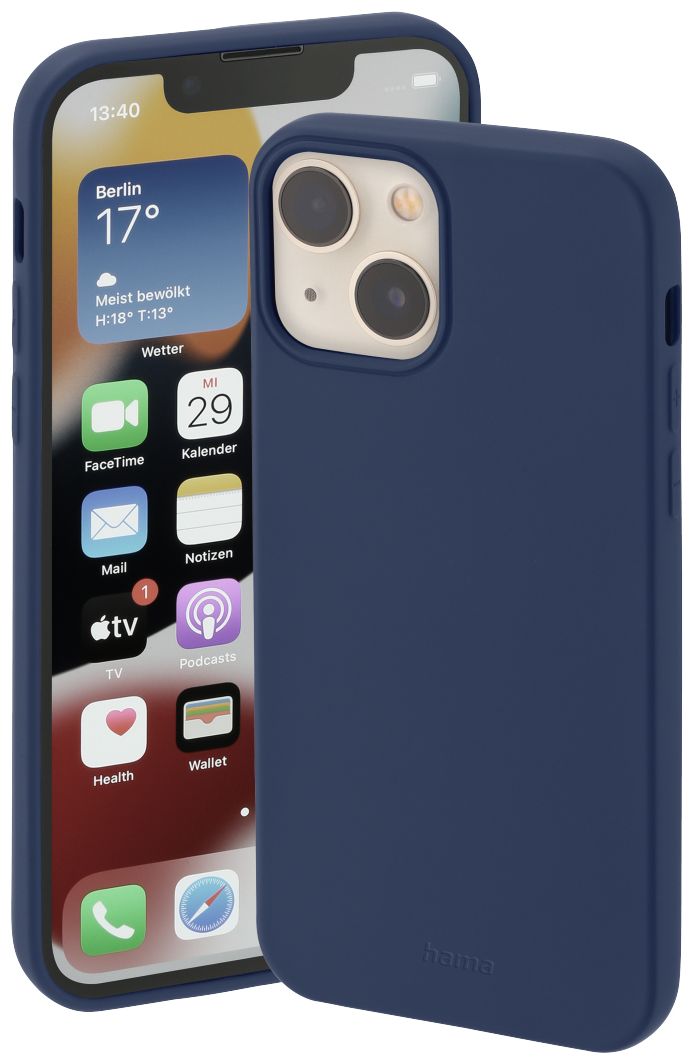 215545 Finest Feel Cover für Apple iPhone 14 Plus (Blau) 