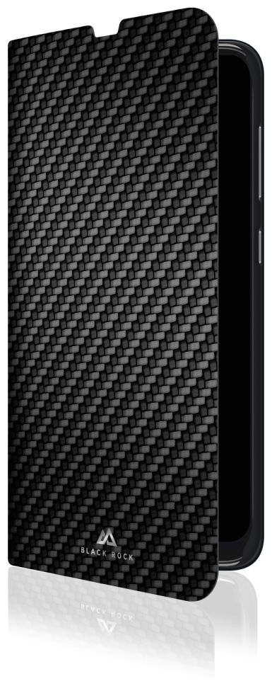 186968 Flex Carbon Folio für Samsung Galaxy A80/A90 (Schwarz) 
