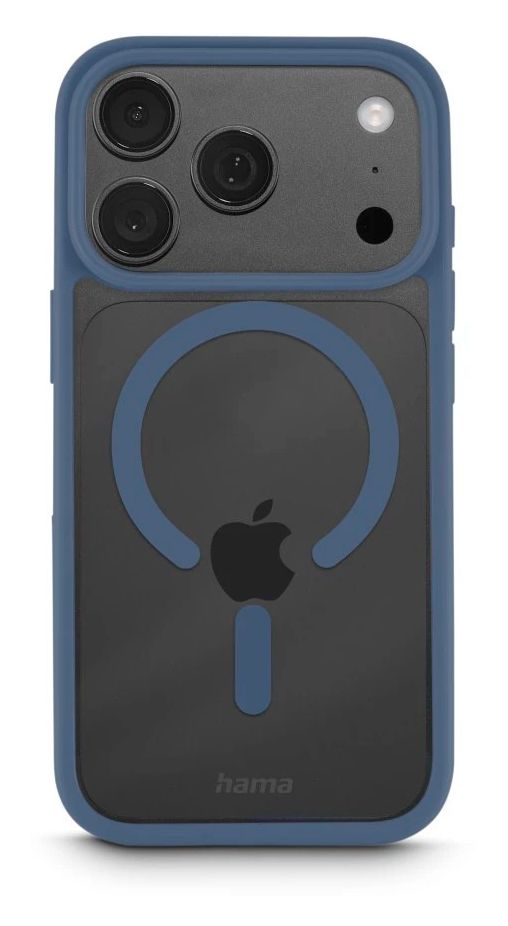 232451 Frame Protect Cover für Apple iPhone 17 Pro / 18 Pro  (Blau, Transparent) 