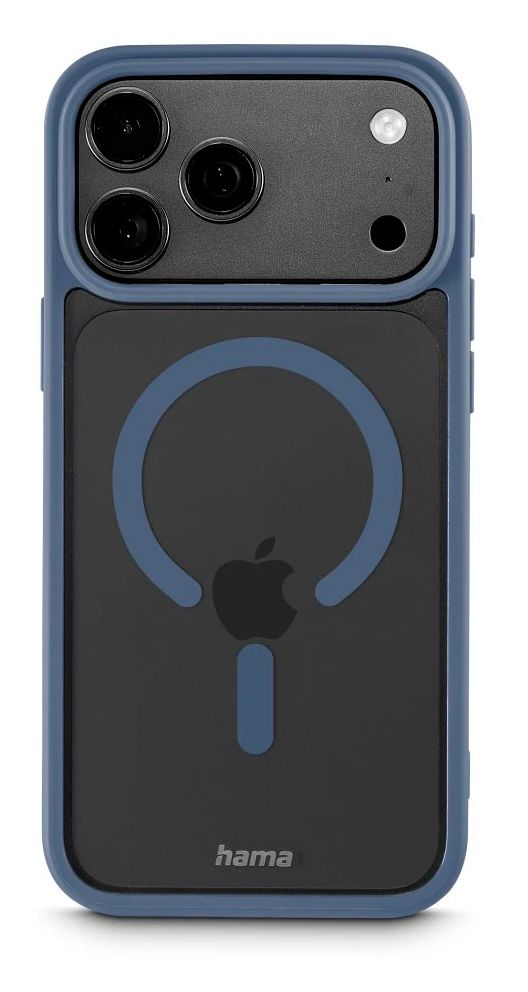 232467 Frame Protect Cover für Apple iPhone 17 Pro Max / 18 Pro Max  (Blau, Transparent) 