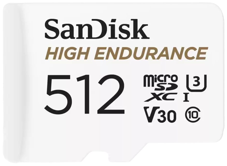 High Endurance MicroSDXC Speicherkarte 512 GB Klasse 10 