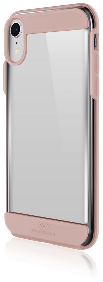 184480 Innocence Clear Cover für Apple Apple iPhone XR (Pink, Silber) 