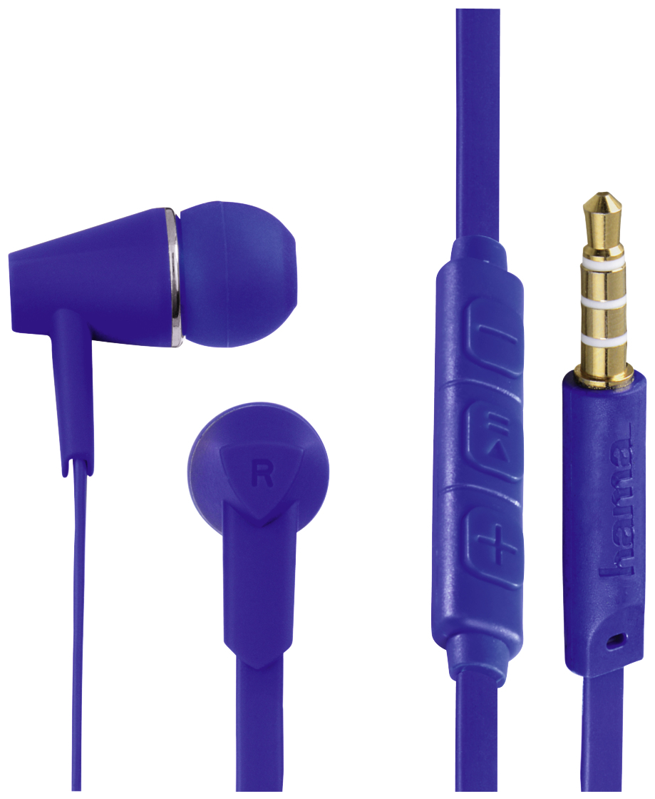 184009 Joy In-Ear Kopfhörer Kabelgebunden (Blau) 
