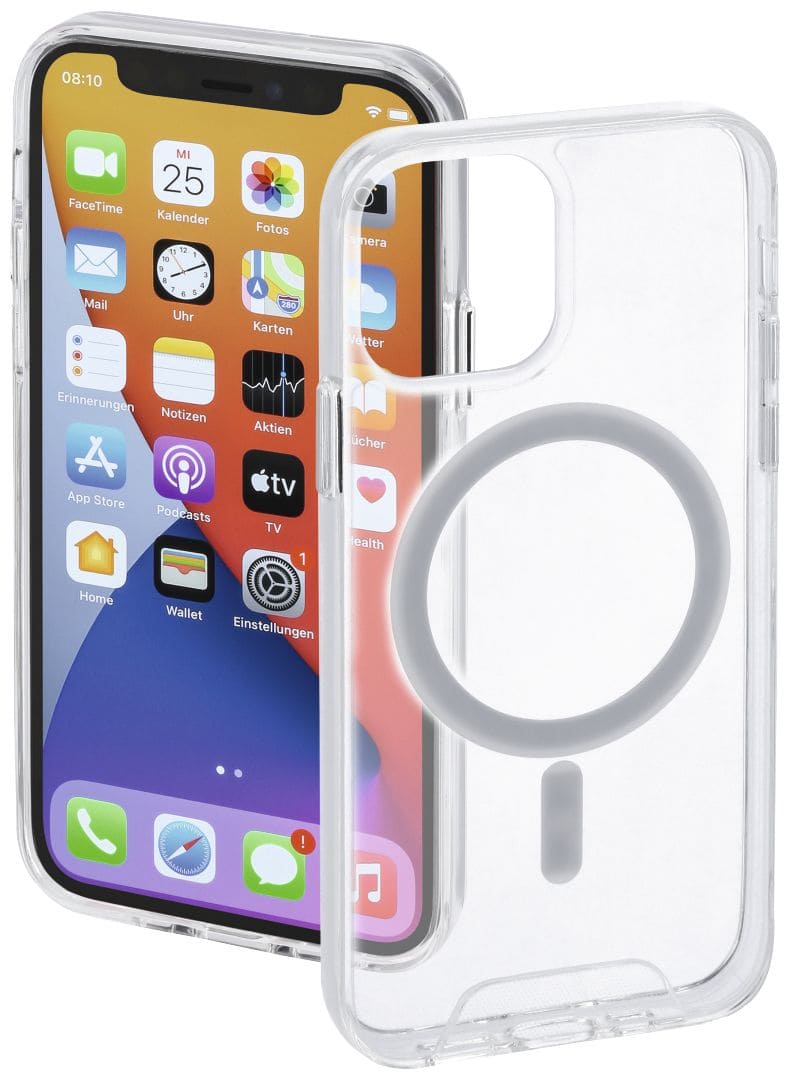172392 MagCase Safety Cover für Apple iPhone 12/12 Pro (Transparent) 